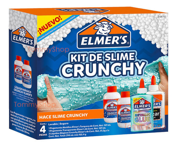 Kit de Slime Elmers Crunchy 4 piezas 2106757 – LeomondShop